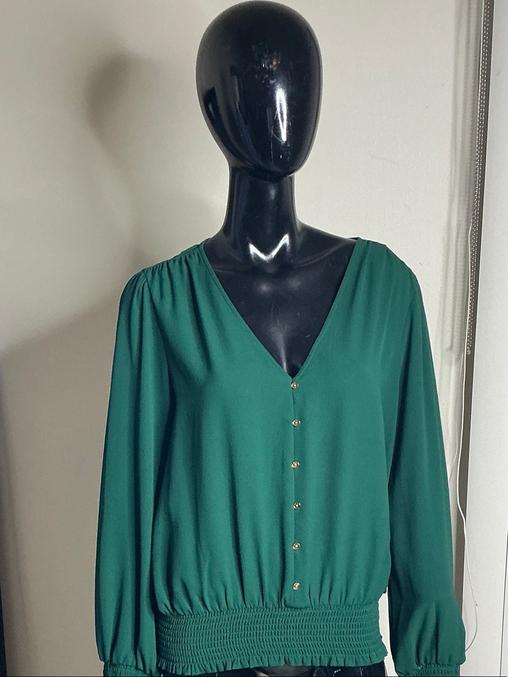 Stunning MK Emerald Blouse.